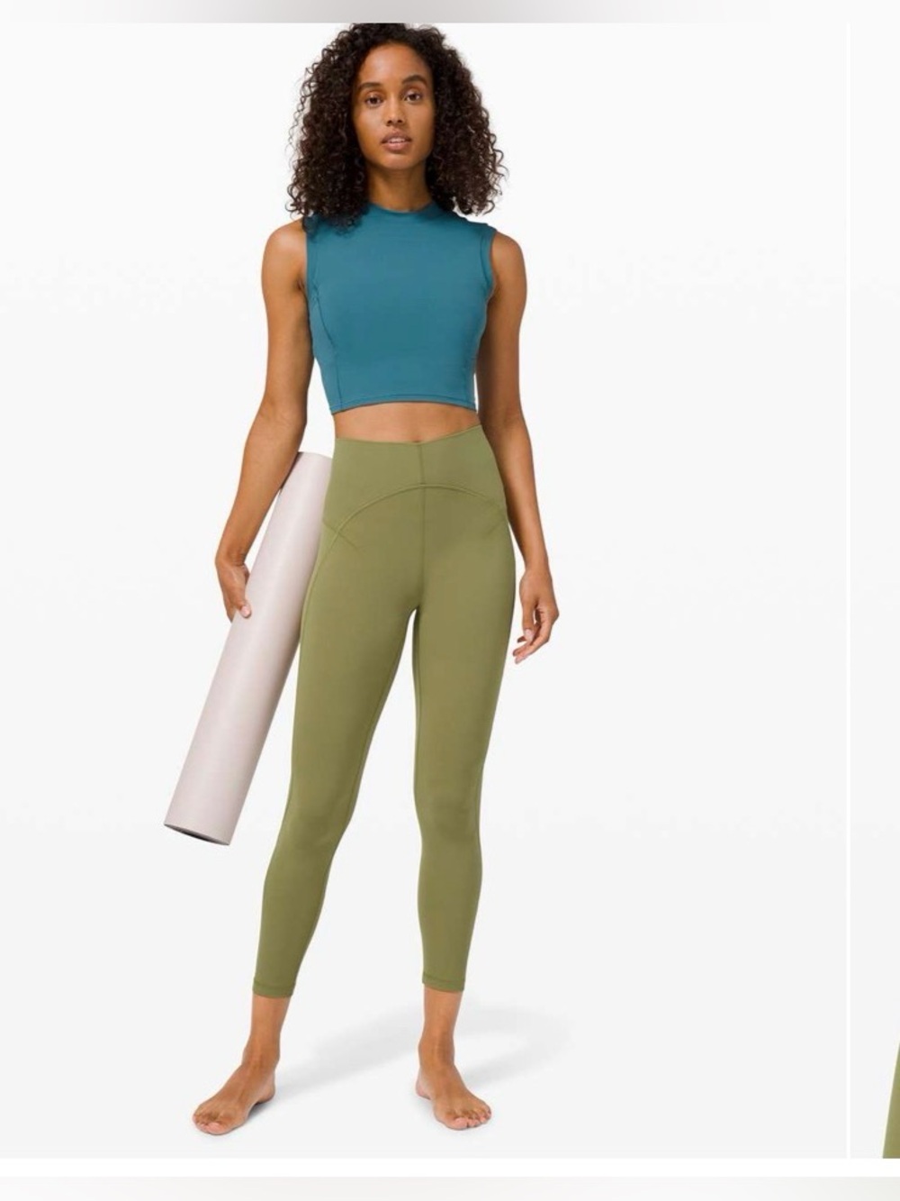 Lululemon Unlimit High-Rise Tight 25"
Bronze Green size 8